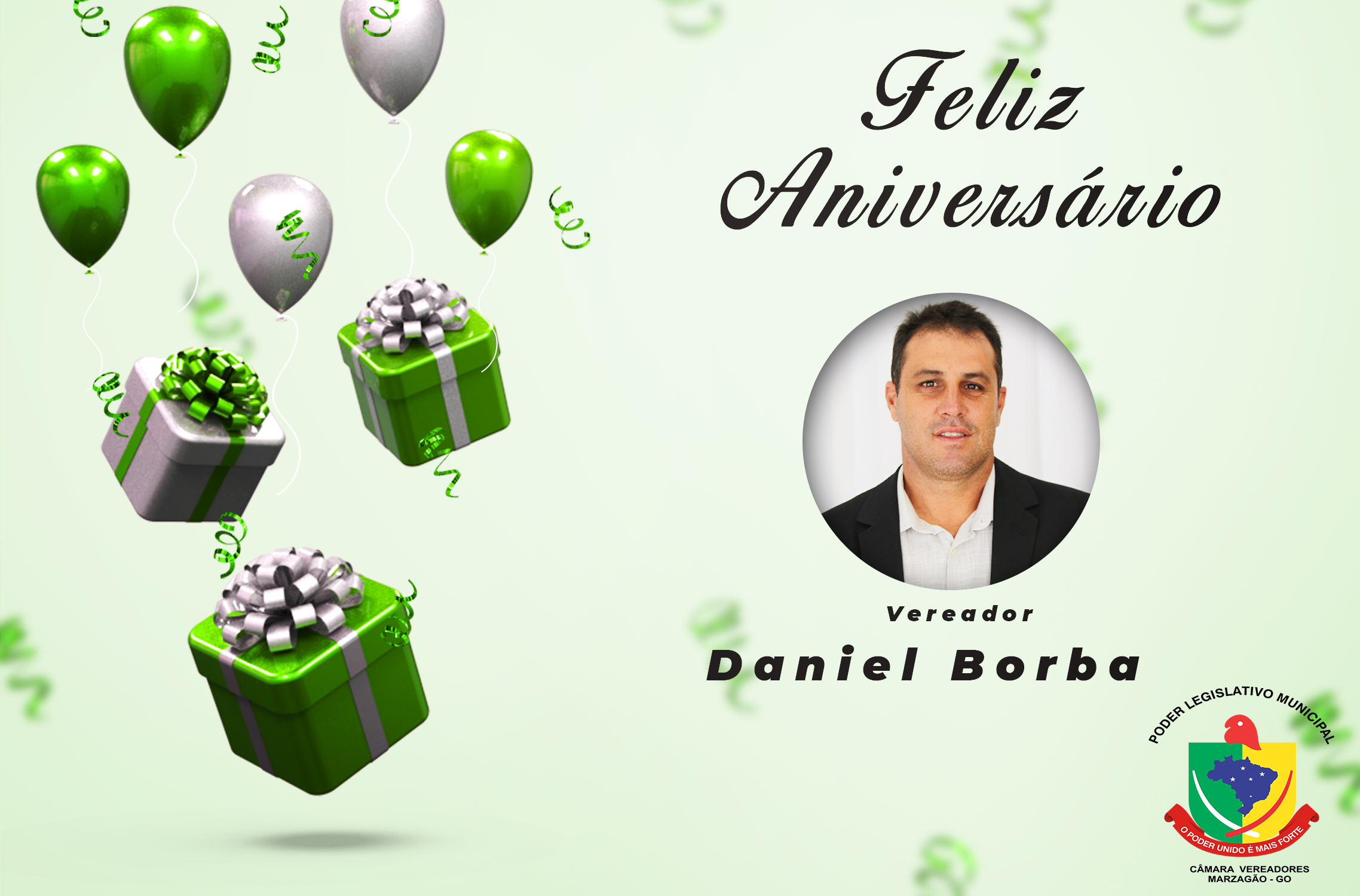 No momento você está vendo Parabéns Vereador Daniel Carneiro Borba