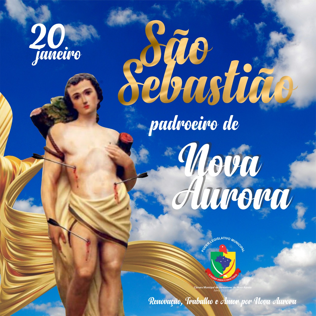 You are currently viewing São Sebastião Padroeiro de Nova Aurora