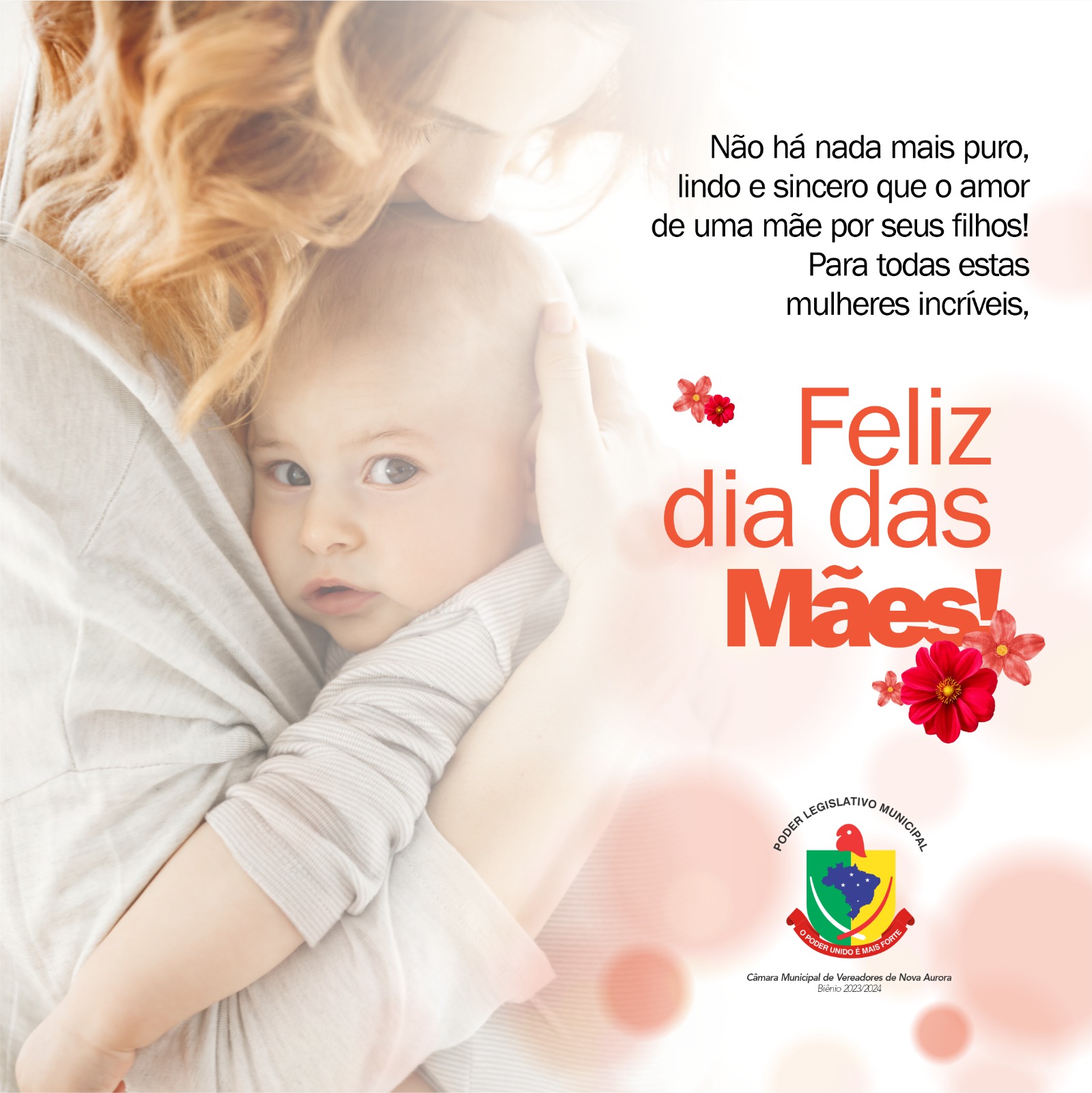 Read more about the article Câmara parabeniza todas as mães pelo seu dia.